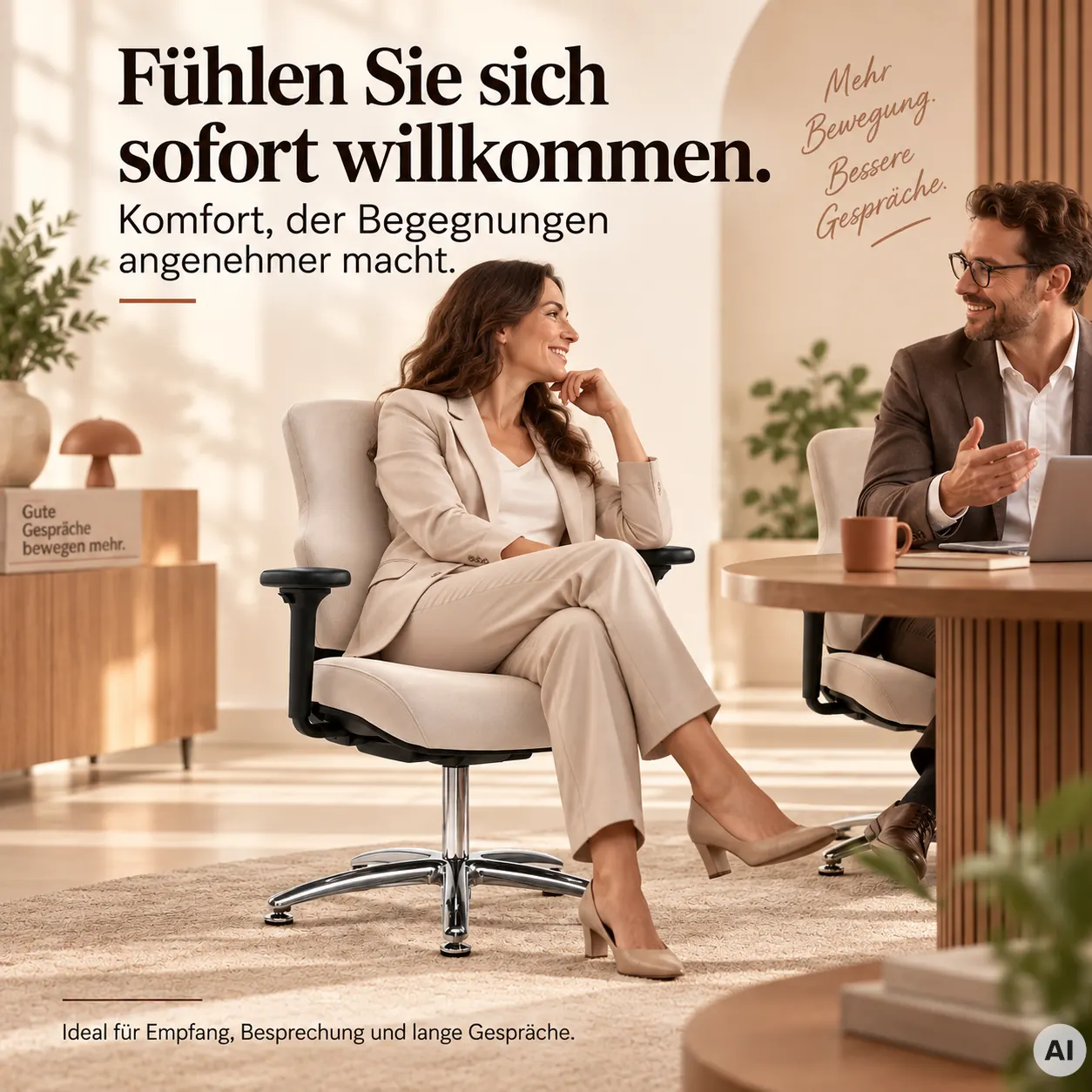 Ortholetic Balance ME - Ergonomischer Meetingstuhl